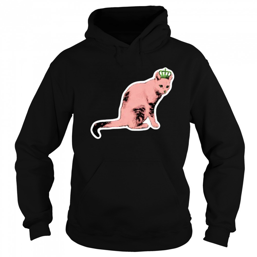Pink Princess Annoyed Kitty shirt Sweatshirt
