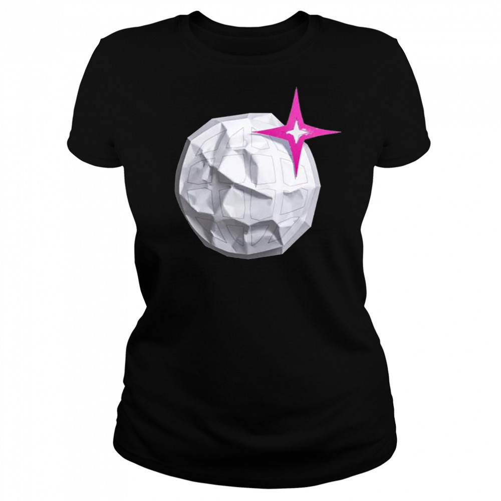 PRTY Crushed Paper Disco Ball T-Shirt Women's T-shirt