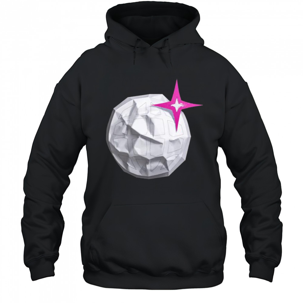 PRTY Crushed Paper Disco Ball T-Shirt Hoodie