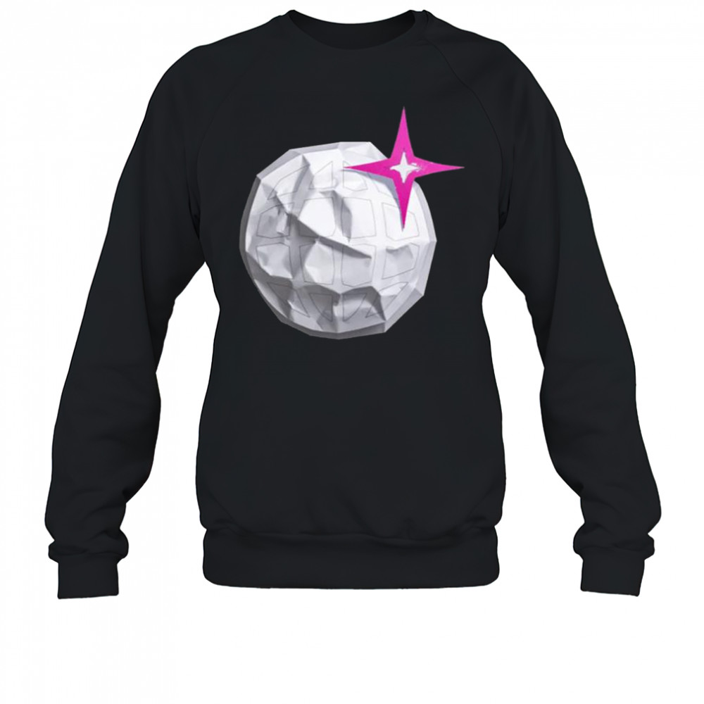PRTY Crushed Paper Disco Ball T-Shirt Sweatshirt