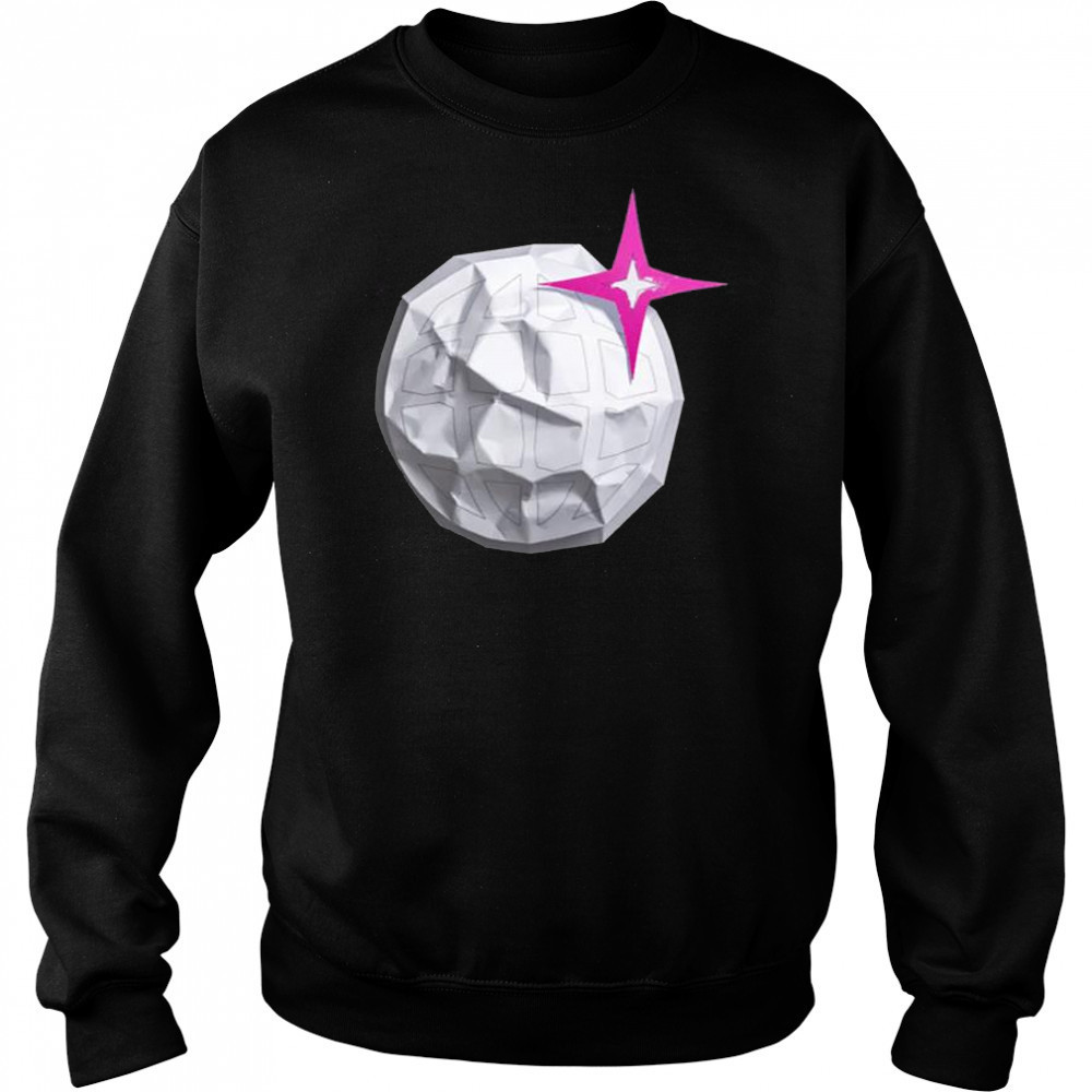PRTY Crushed Paper Disco Ball T-Shirt Hoodie