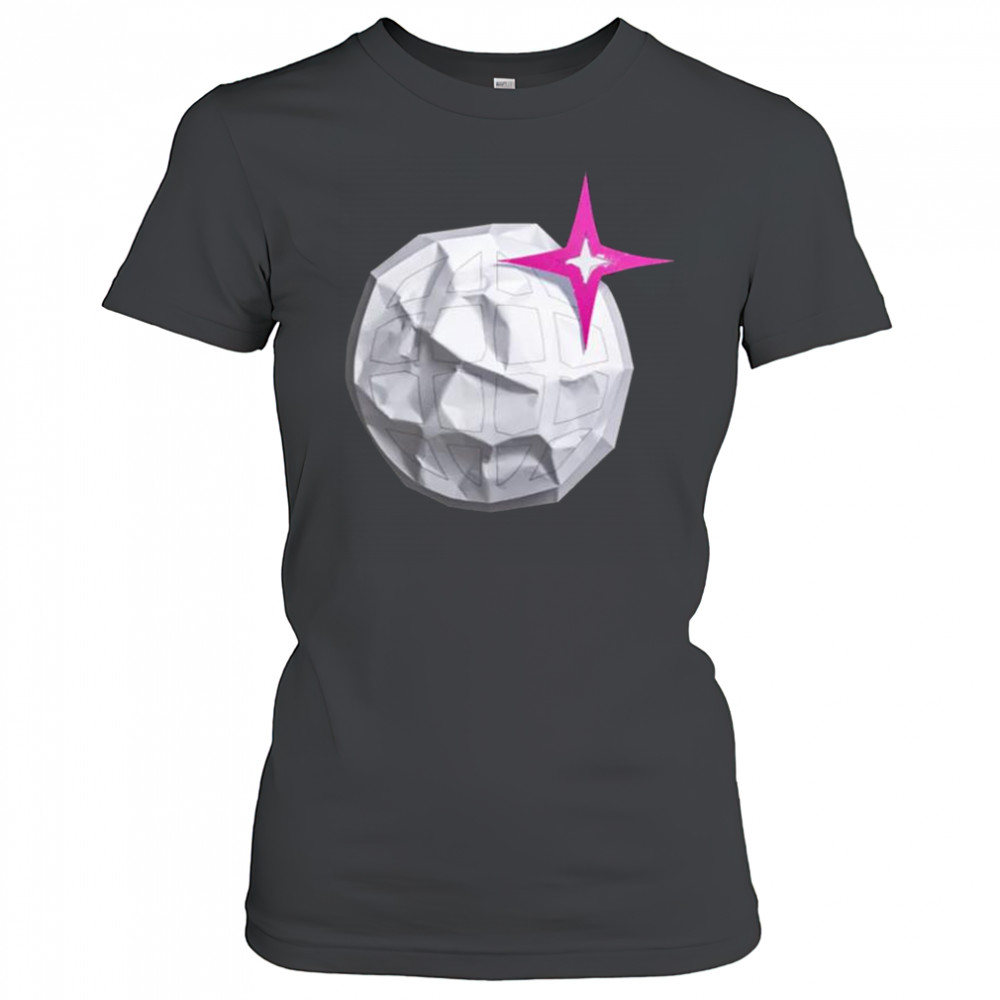PRTY Crushed Paper Disco Ball T-Shirt Women's T-shirt