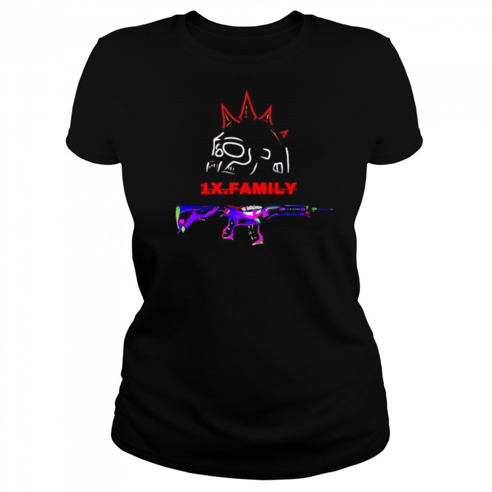 Pubg Battlegrounds Gun 1x family shirt Women's T-shirt