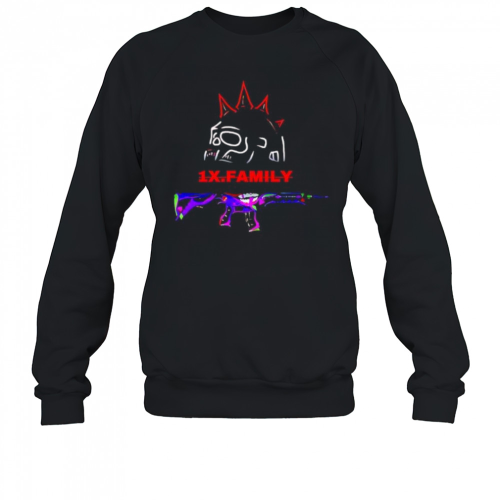 Pubg Battlegrounds Gun 1x family shirt Sweatshirt