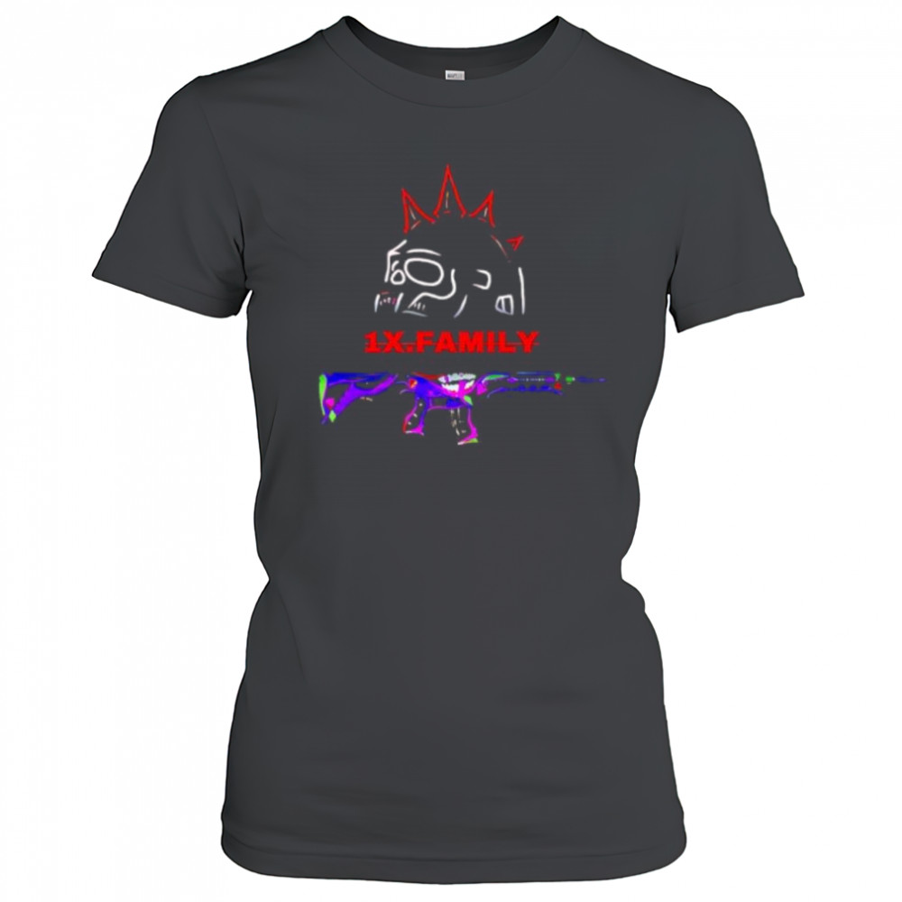 Pubg Battlegrounds Gun 1x family shirt Women's T-shirt