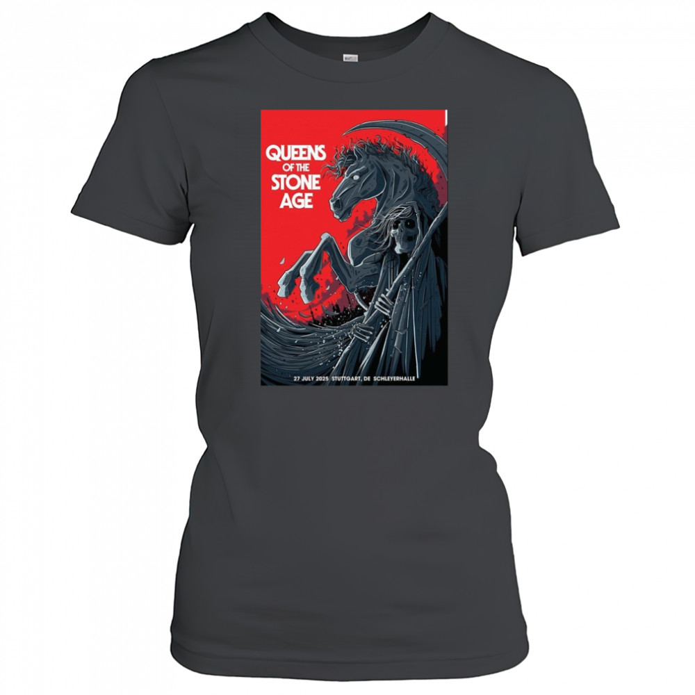Queens Of The Stone Age Schleyerhalle 2025 Tour Poster T-Shirt Women's T-shirt