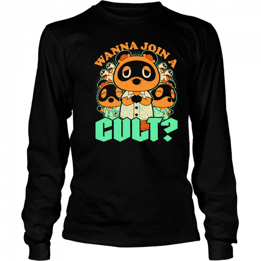 Raccoon Island Cult shirt Long Sleeved
