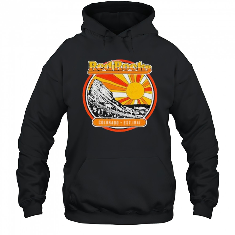 Red Rocks Whisky T-Shirt Hoodie