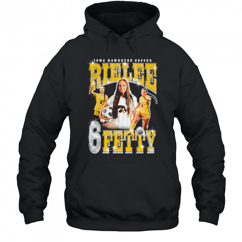 Rielee Fetty Iowa Hawkeyes soccer retro shirt Hoodie