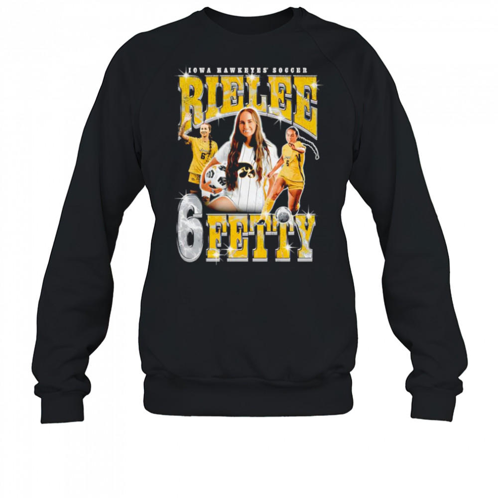 Rielee Fetty Iowa Hawkeyes soccer retro shirt Sweatshirt