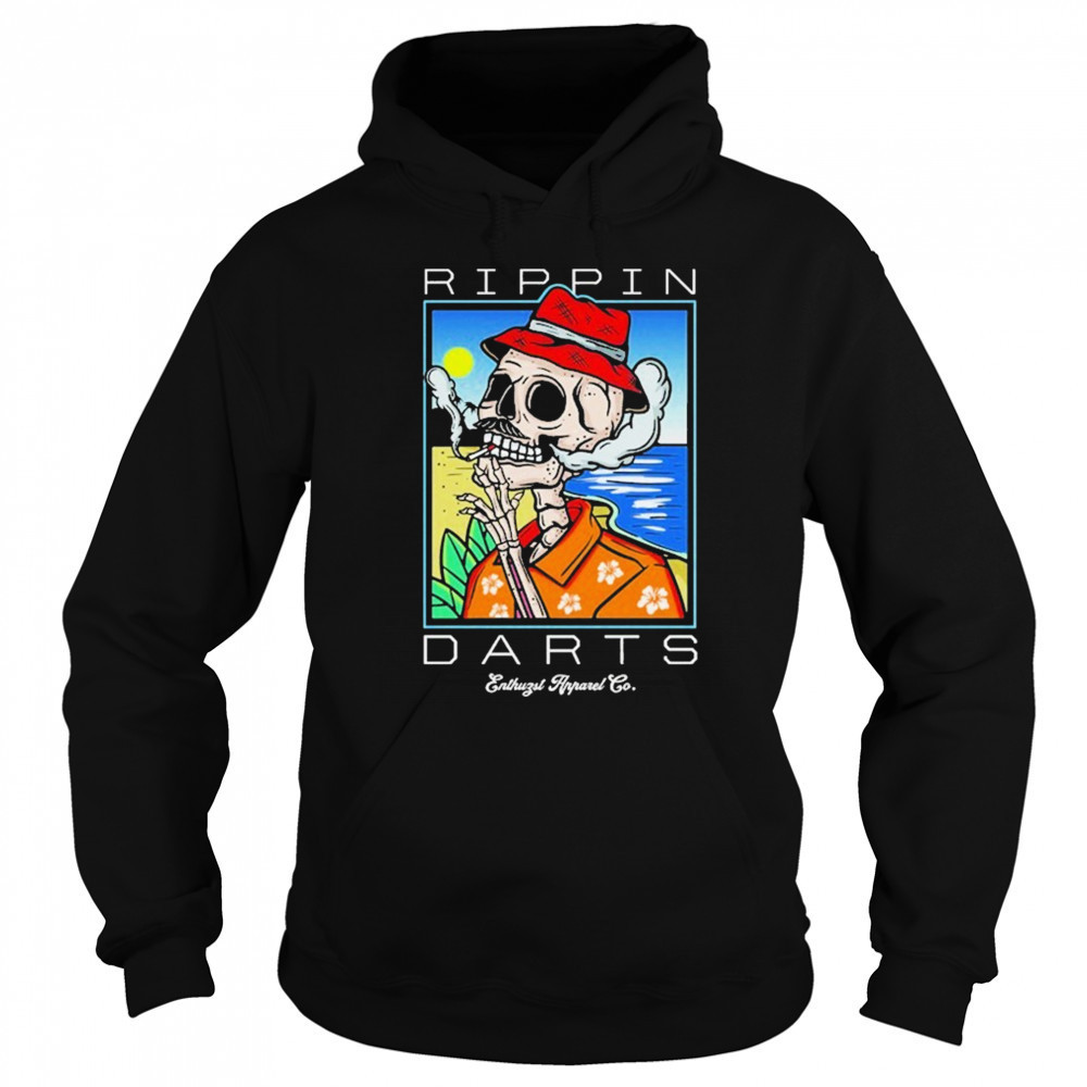 Rippin’ Darts Skeleton Ciggarates T-shirt Sweatshirt
