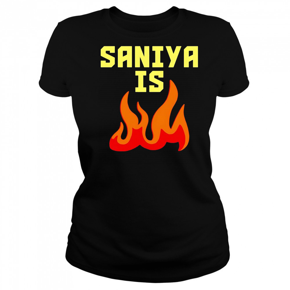 Saniya is fire shirt Women's T-shirt