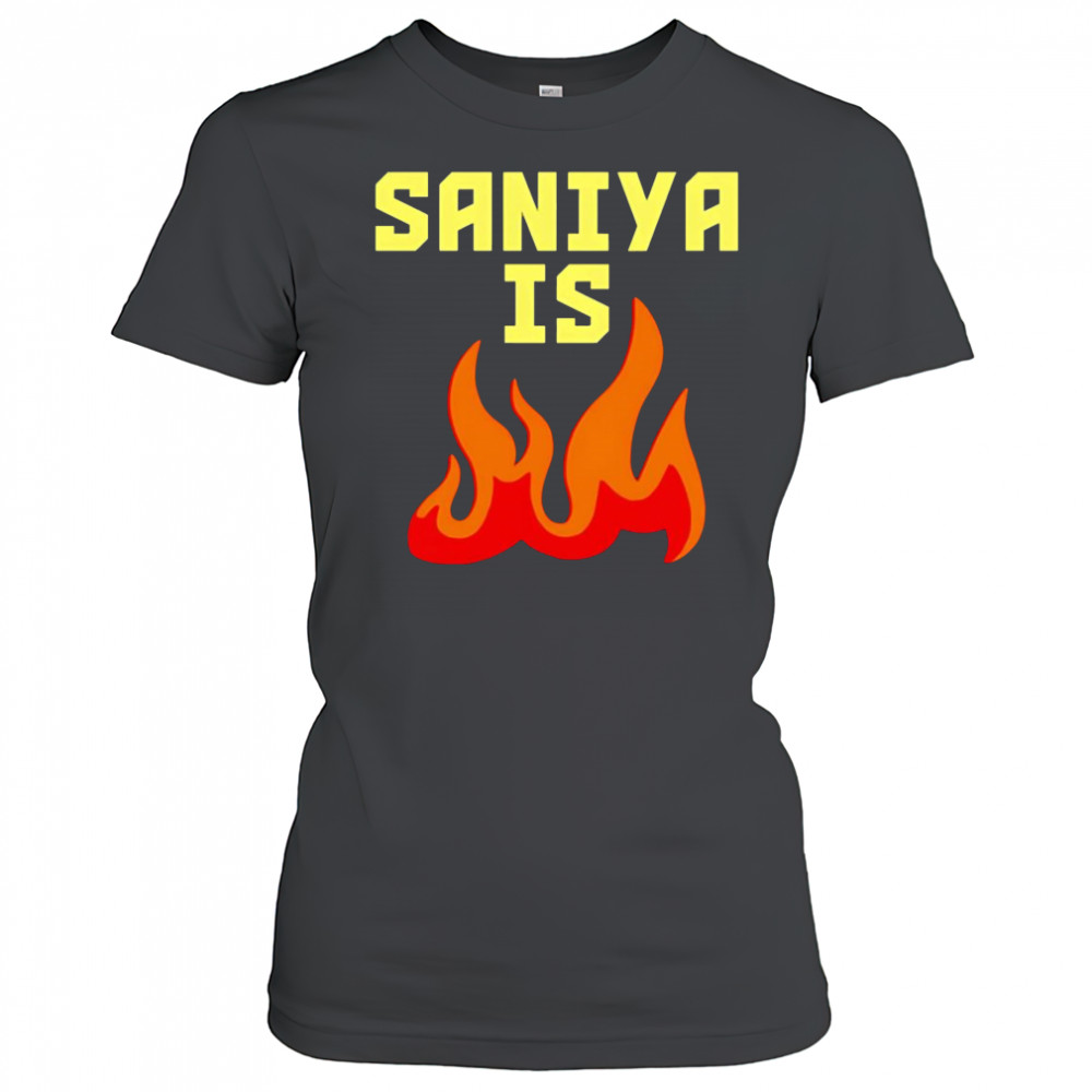 Saniya is fire shirt Women's T-shirt