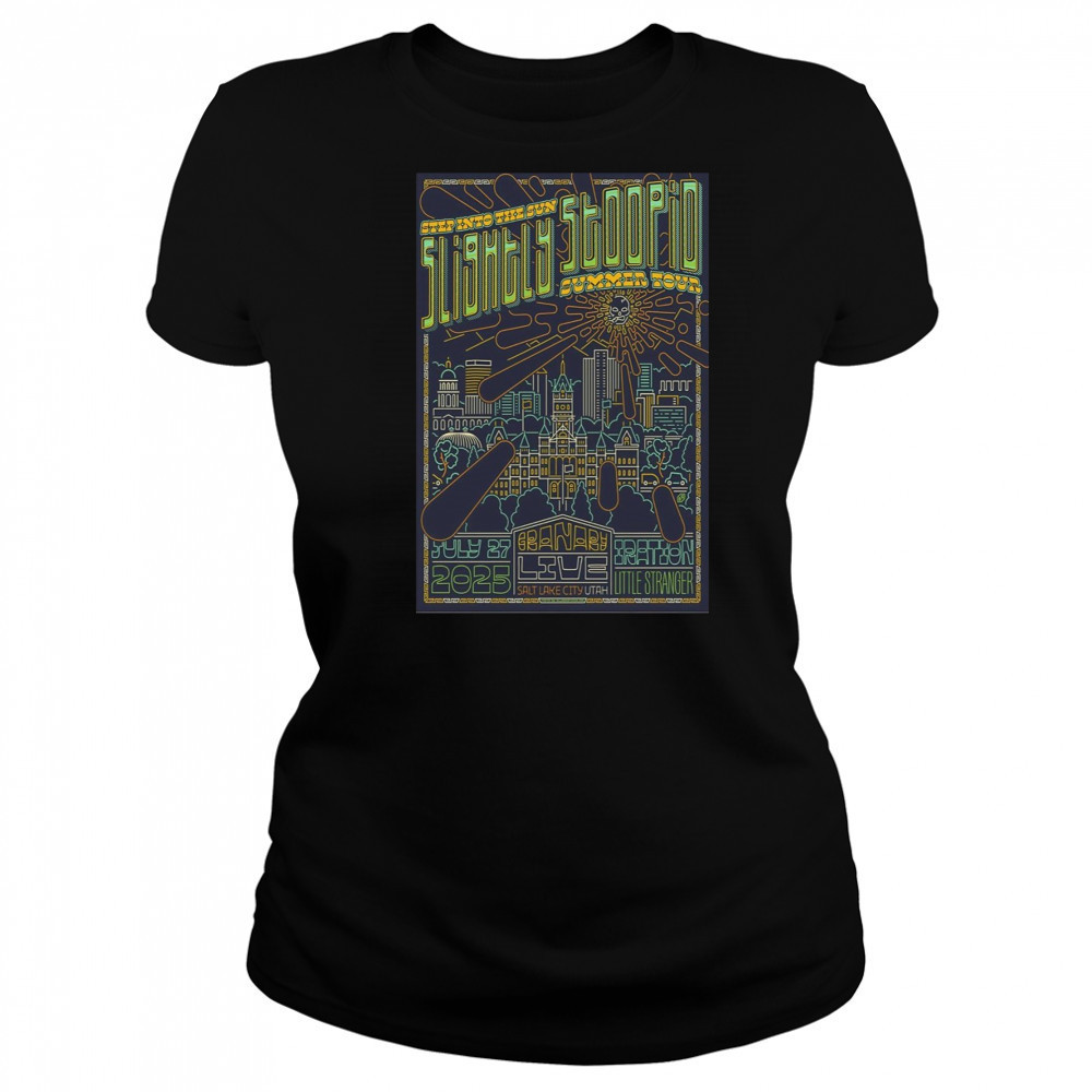 Slightly Stoopid Live Show July 27 2025 Salt Lake City UT Poster T-Shirt Women's T-shirt