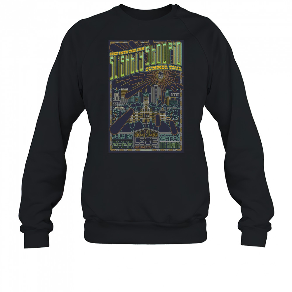 Slightly Stoopid Live Show July 27 2025 Salt Lake City UT Poster T-Shirt Sweatshirt