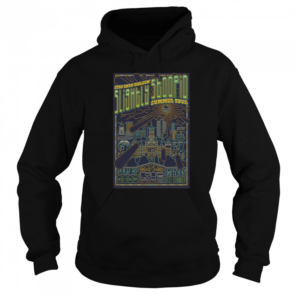 Slightly Stoopid Live Show July 27 2025 Salt Lake City UT Poster T-Shirt Sweatshirt