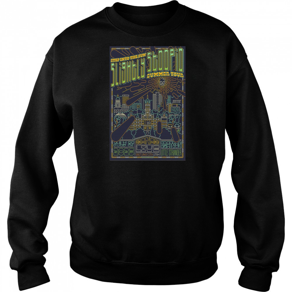 Slightly Stoopid Live Show July 27 2025 Salt Lake City UT Poster T-Shirt Hoodie