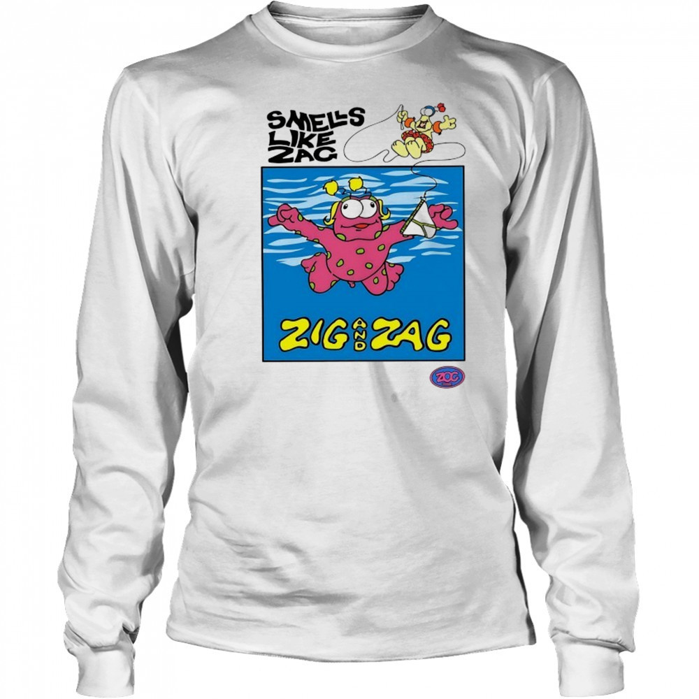 Smells like Zag Zig and Zag shirt Long Sleeved