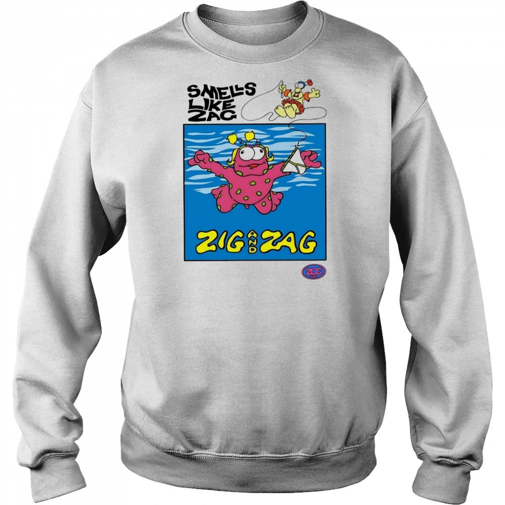 Smells like Zag Zig and Zag shirt Hoodie