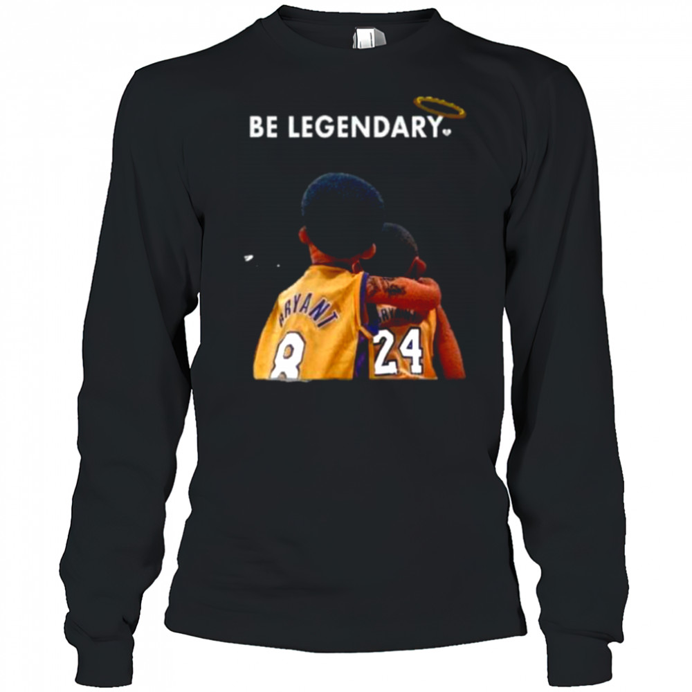 Sopula Vintage Be Legendary Graphic Casual Street Basketball Shirt Long Sleeved