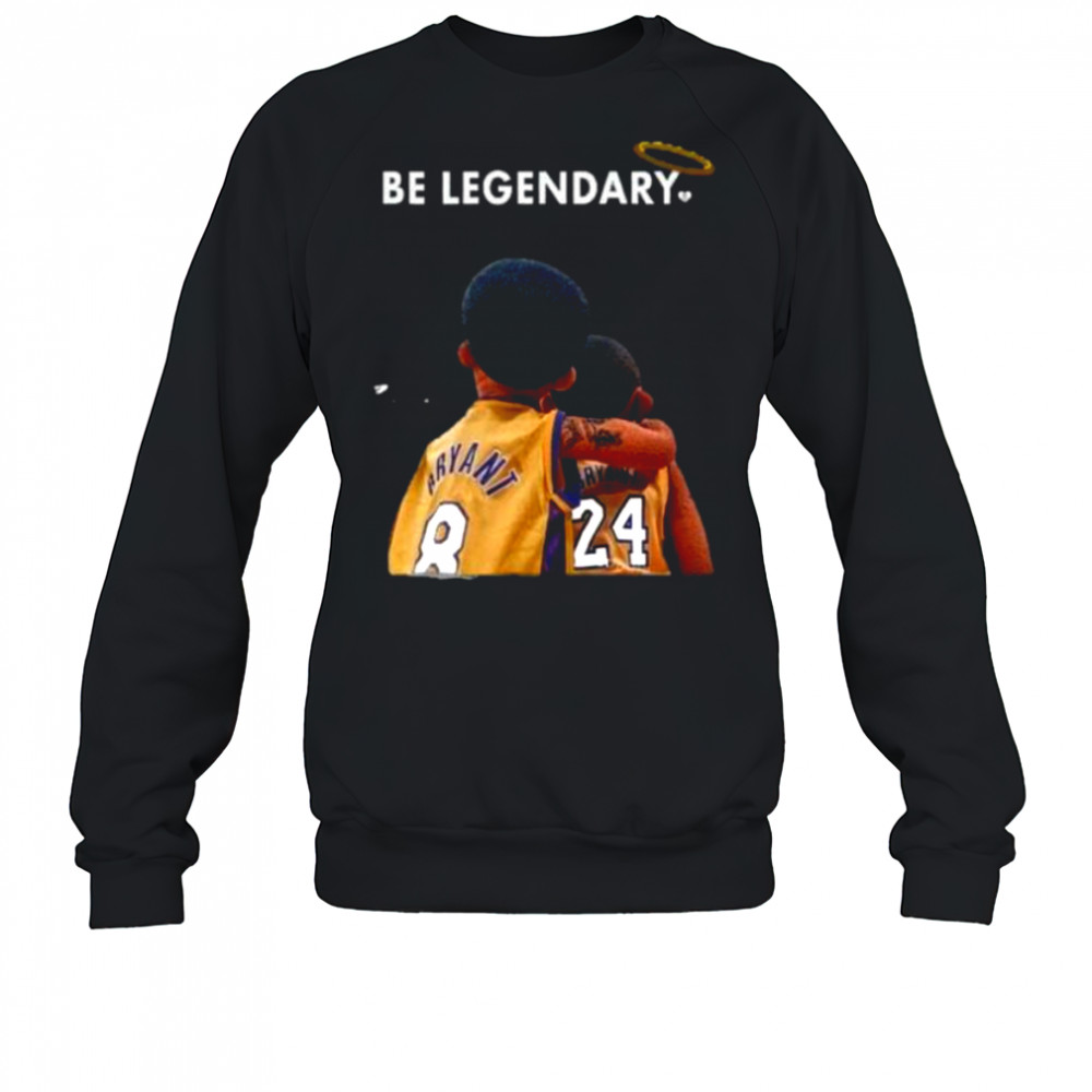 Sopula Vintage Be Legendary Graphic Casual Street Basketball Shirt Sweatshirt