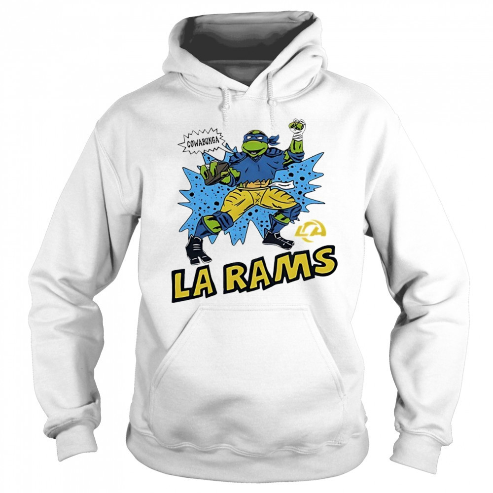 Teenage Mutant Ninja Turtles X Los Angeles Rams Cowabunga shirt Sweatshirt