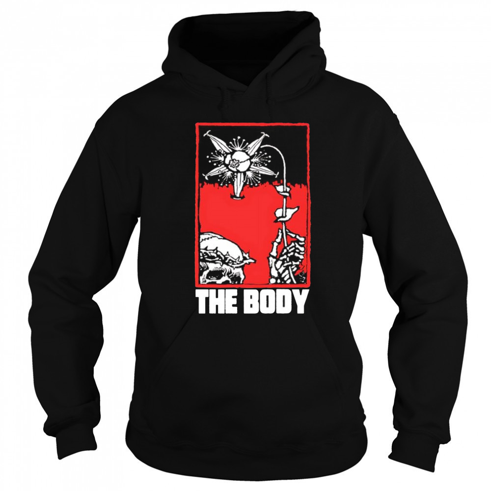 The body skull flower shirt Sweatshirt