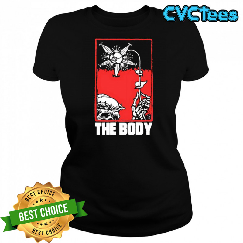 The body skull flower shirt Women's T-shirt