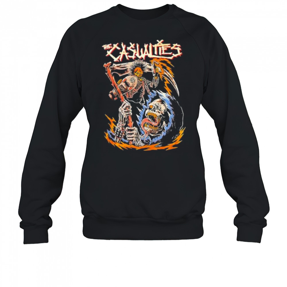 The Casualties death graphic shirt Sweatshirt