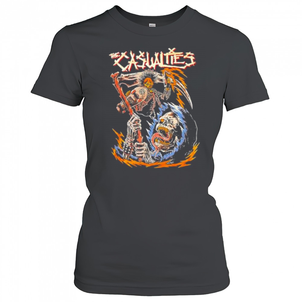 The Casualties death graphic shirt Women's T-shirt
