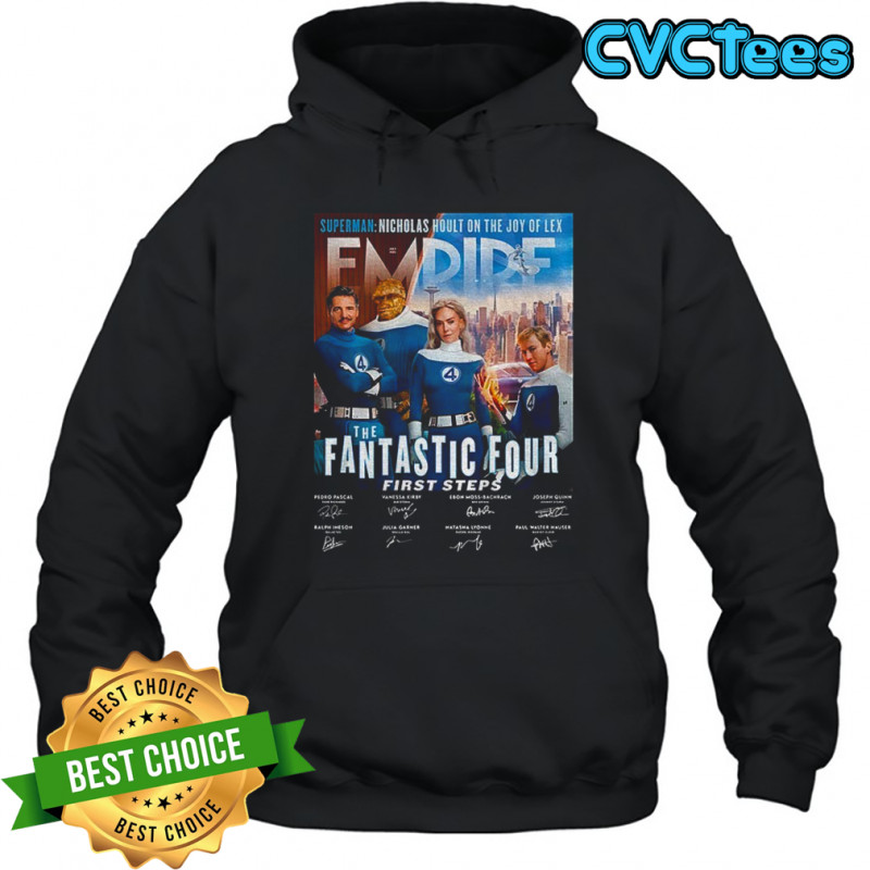 The Fantastic Four First Steps Superman nicholas hoult on the joy of lex signatures shirt Hoodie