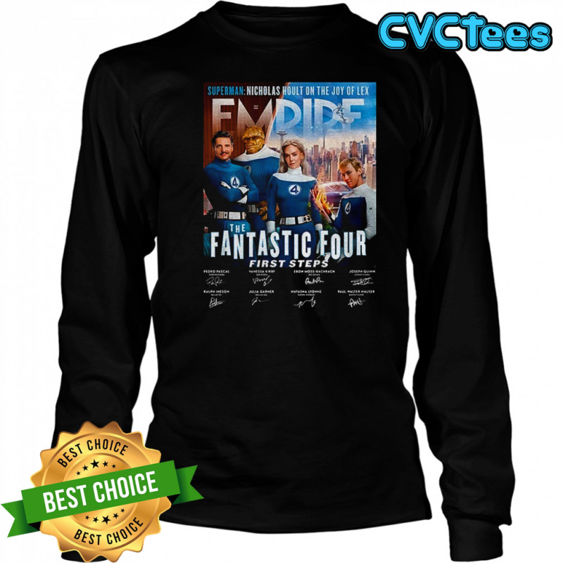 The Fantastic Four First Steps Superman nicholas hoult on the joy of lex signatures shirt Long Sleeved