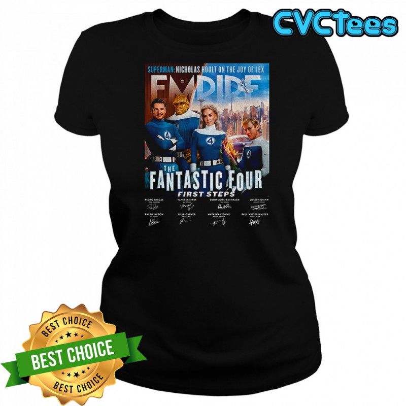 The Fantastic Four First Steps Superman nicholas hoult on the joy of lex signatures shirt Women's T-shirt