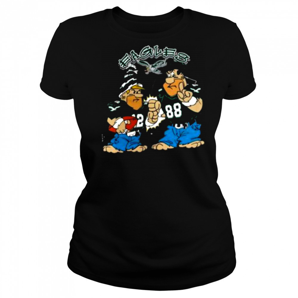 The Flintstones NFL’s Philadelphia Eagles from the 1990s Shirt Women's T-shirt