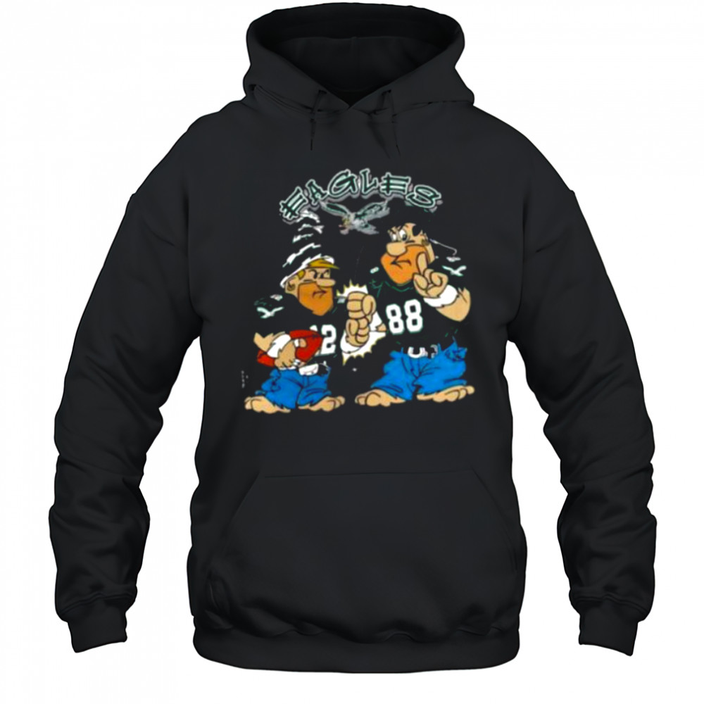 The Flintstones NFL’s Philadelphia Eagles from the 1990s Shirt Hoodie