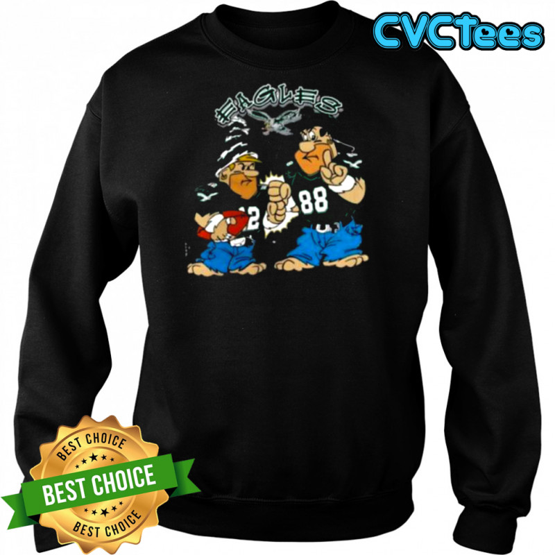 The Flintstones NFL’s Philadelphia Eagles from the 1990s Shirt Sweatshirt