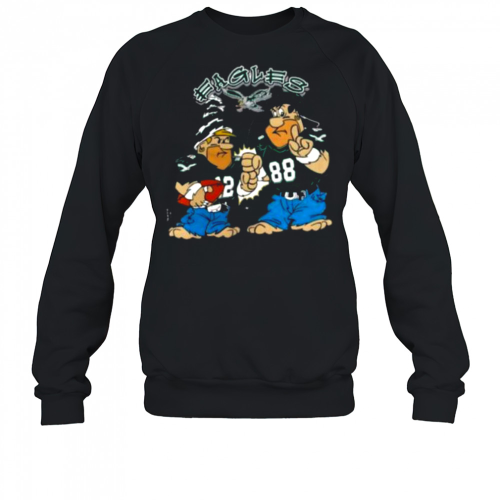 The Flintstones NFL’s Philadelphia Eagles from the 1990s Shirt Sweatshirt