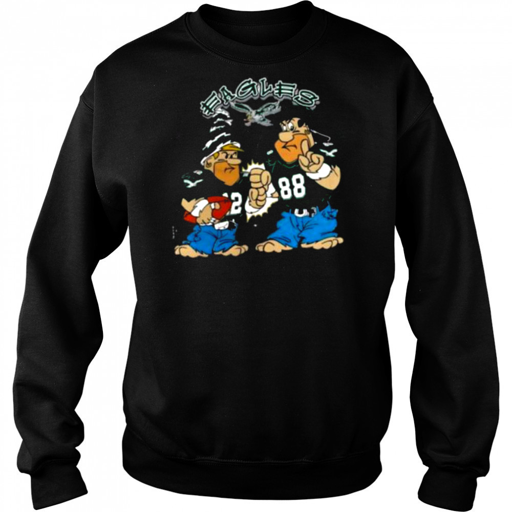 The Flintstones NFL’s Philadelphia Eagles from the 1990s Shirt Hoodie