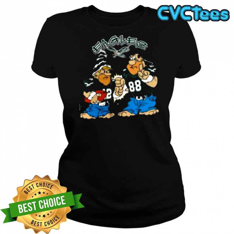 The Flintstones NFL’s Philadelphia Eagles from the 1990s Shirt Women's T-shirt