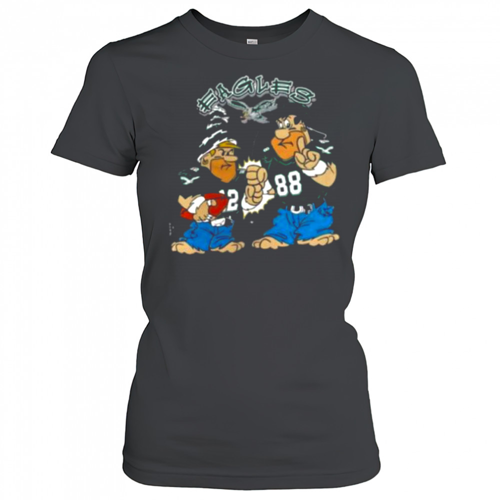 The Flintstones NFL’s Philadelphia Eagles from the 1990s Shirt Women's T-shirt