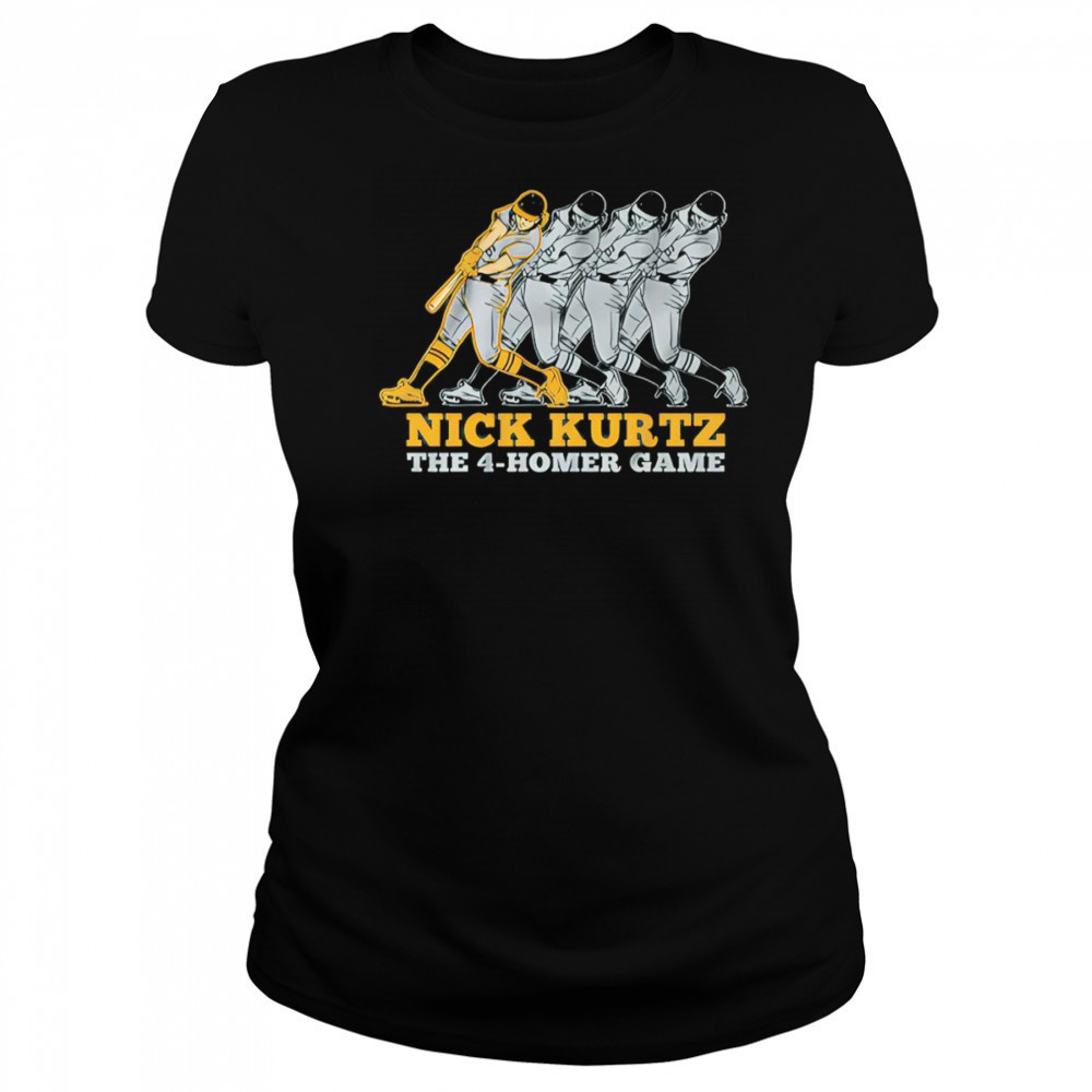 The Four-Homer Game Nick Kurtz shirt Women's T-shirt