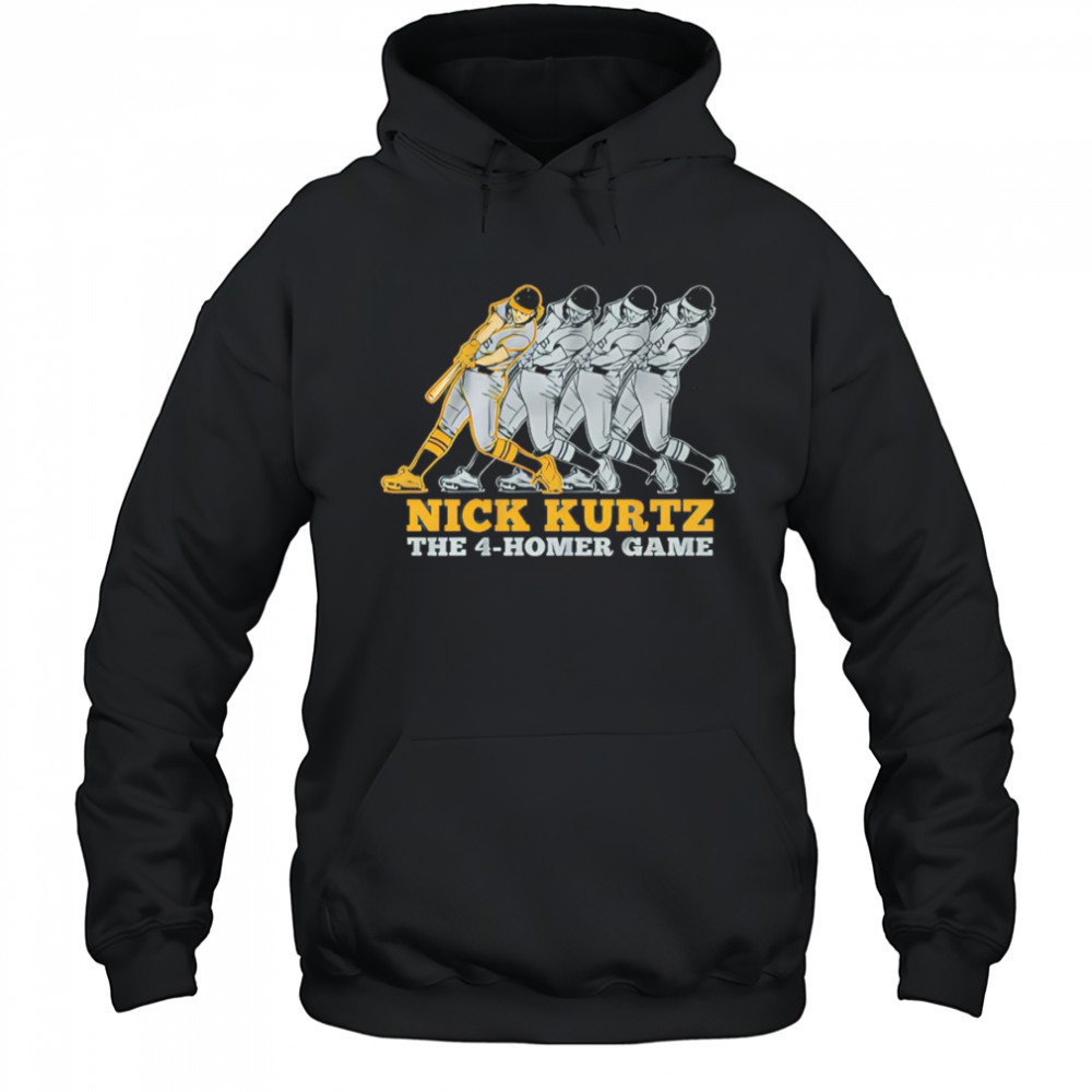 The Four-Homer Game Nick Kurtz shirt Hoodie