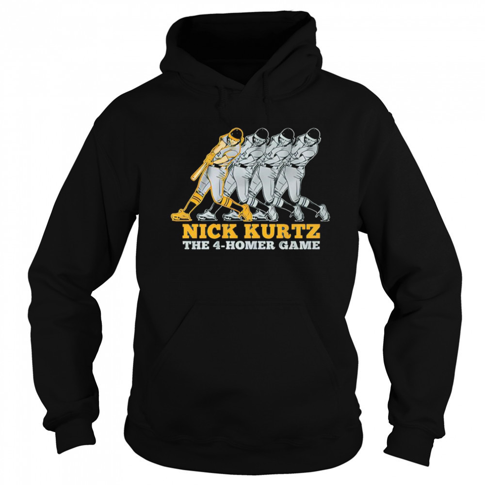 The Four-Homer Game Nick Kurtz shirt Sweatshirt