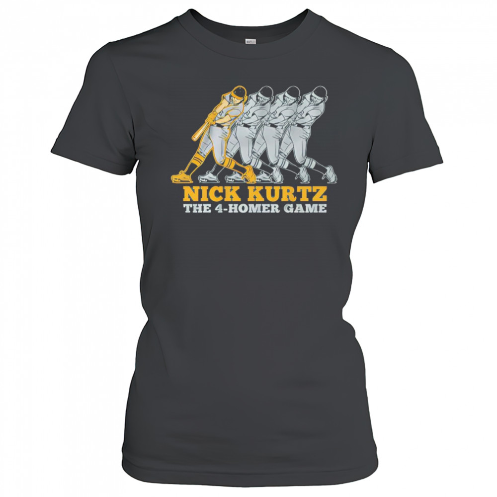 The Four-Homer Game Nick Kurtz shirt Women's T-shirt