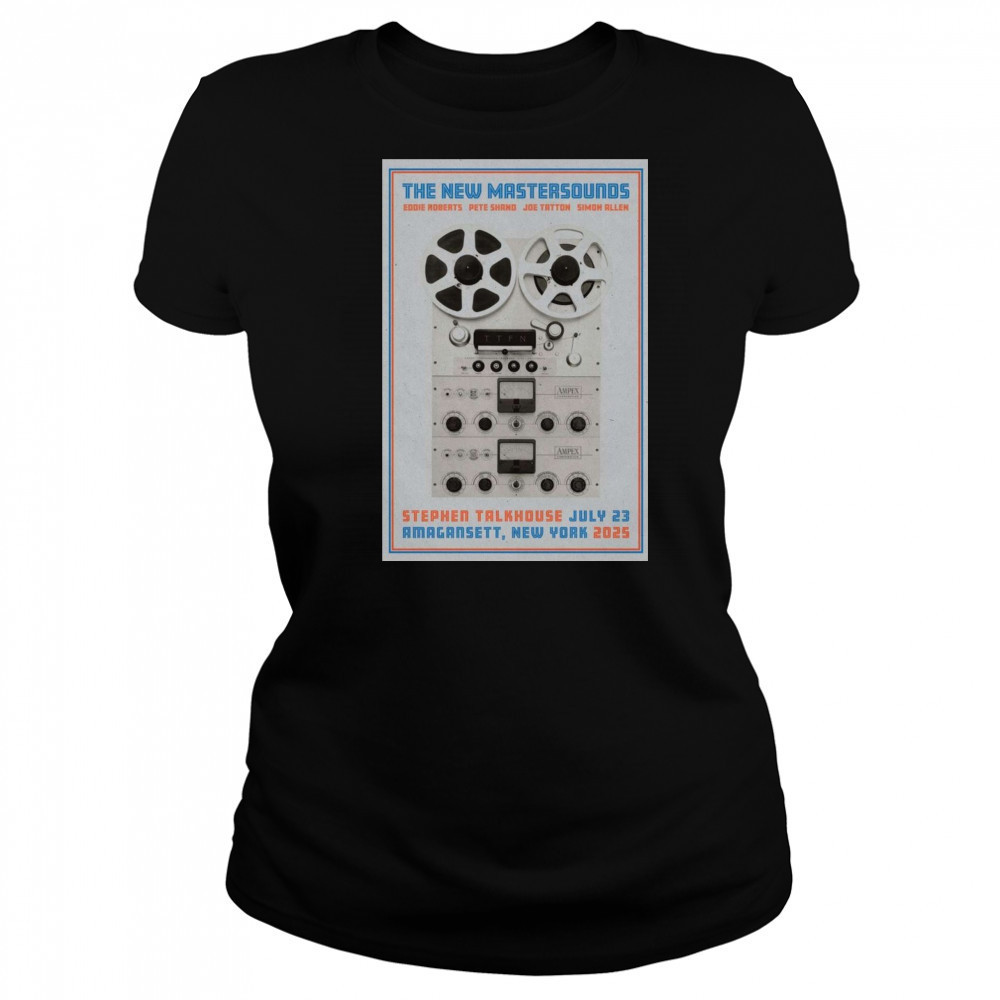 The New Mastersounds 7,23,2025 Poster Amagansett NY T-Shirt Women's T-shirt