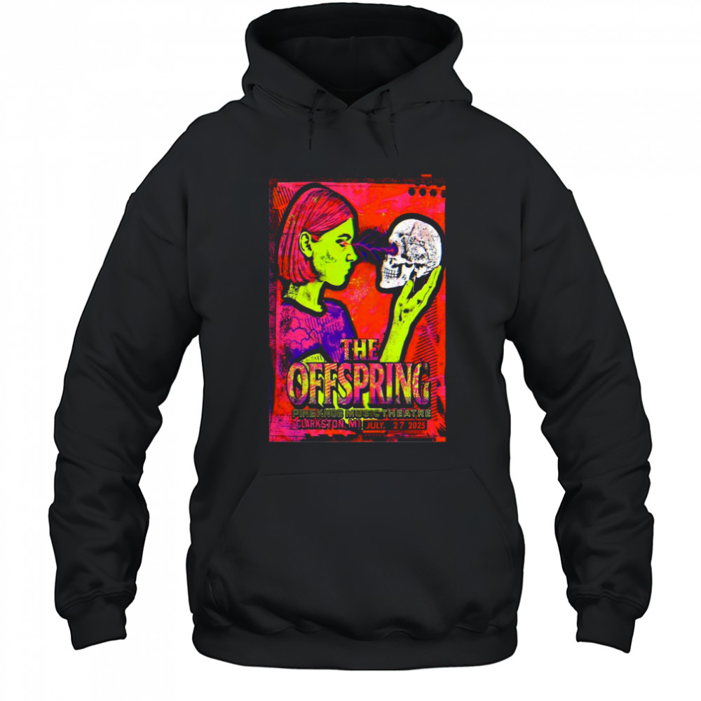 The Offspring Live Show July 27 2025 Clarkston MI Poster T-Shirt Hoodie