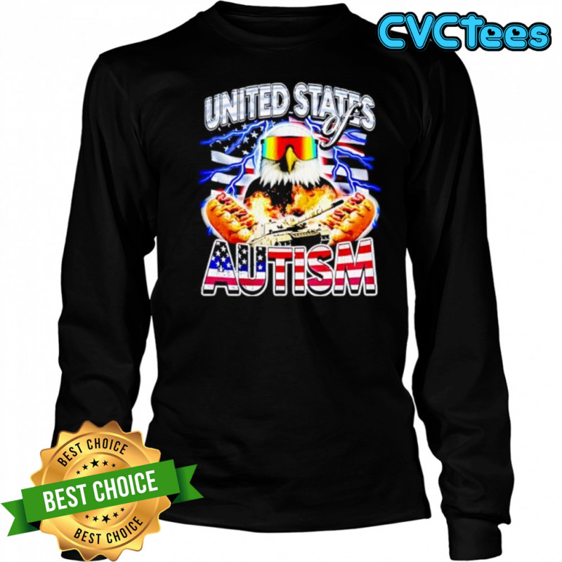 United states of autism shirt Long Sleeved