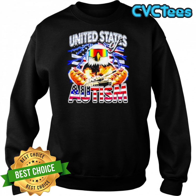 United states of autism shirt Sweatshirt