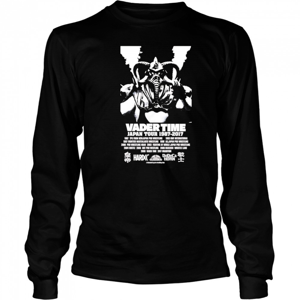 Vader X Triple Crown shirt Long Sleeved