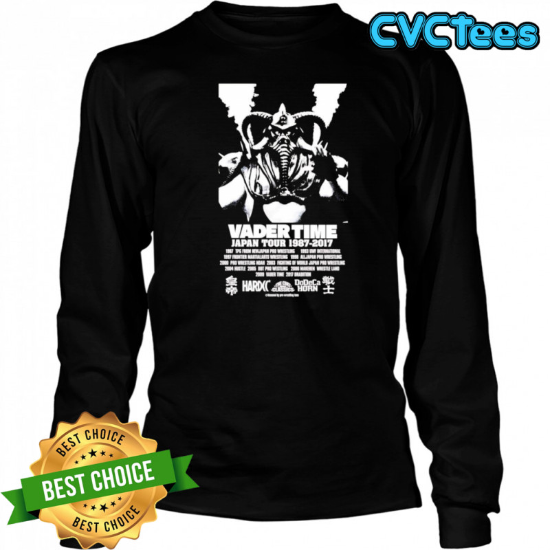 Vader X Triple Crown shirt Long Sleeved